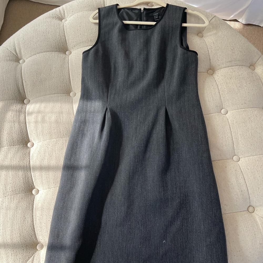 Jcrew grey dress